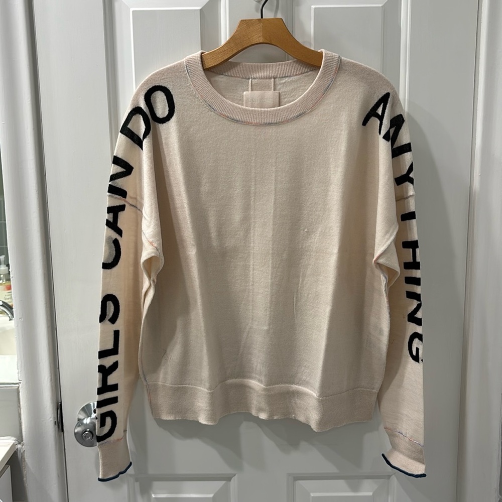 Zadig & Voltaire Wool “Girls can do anything” Sweater